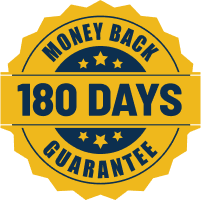 Selo de garantia de reembolso em 60 dias