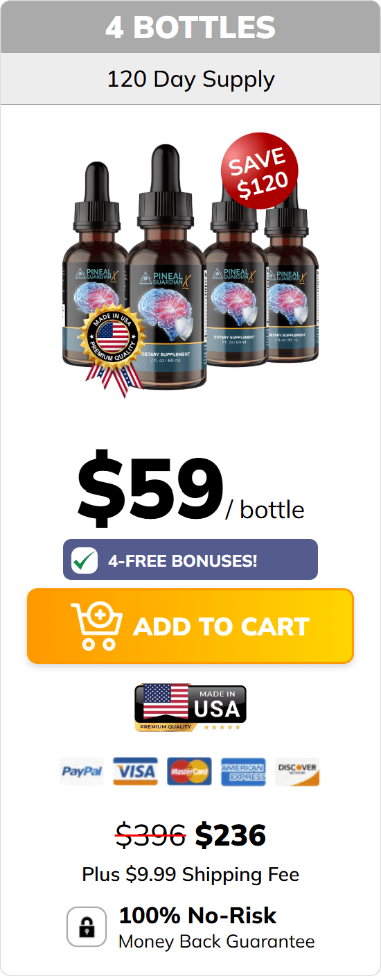 Pineal Guardian 4-bottle pack