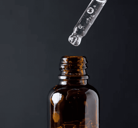 Dropper illustration related to sublingual use